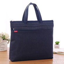 Load image into Gallery viewer, Men's New Business Briefcase Hand-held Document Bag Professional Document Bag Canvas and Cloth Bag jooyoo